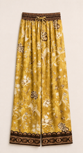 Golden Saffron Viscose Kimono Set – Made in Italy
