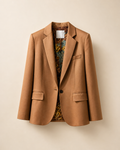 Italian Caramel Brown Tailored Suit